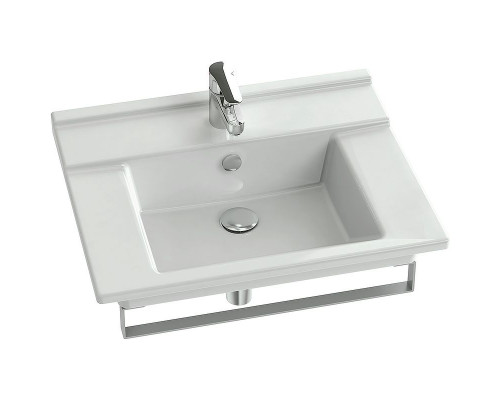 Приобрести Раковина Jacob Delafon Struktura 60 EXI112-00 Белая в магазине сантехники Santeh-Crystal.ru