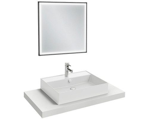 Купить Раковина Jacob Delafon Vivienne 60 EXBH112-BCM Белая матовая в магазине сантехники Santeh-Crystal.ru