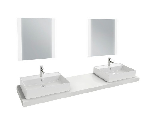 Купить Раковина Jacob Delafon Vivienne 60 EXBH112-BCM Белая матовая в магазине сантехники Santeh-Crystal.ru