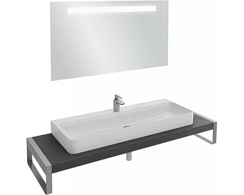 Купить Раковина Jacob Delafon Vox 120 EVA112-00 Белая в магазине сантехники Santeh-Crystal.ru