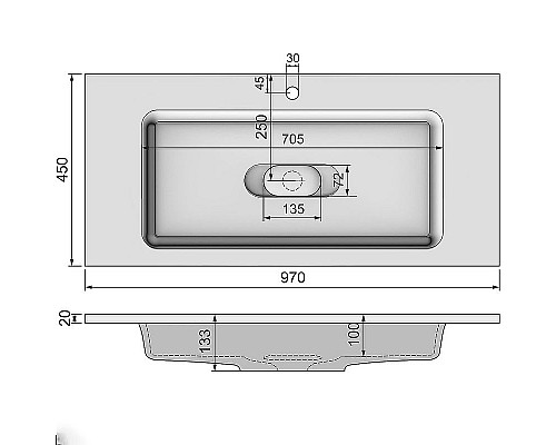 Santeh-Crystal.ru: Раковина Jorno Modul 100 Mol.08.100/W Белая Заказать Раковина Jorno Modul 100 Mol.08.100/W Белая в магазине сантехники Santeh-Crystal.ru