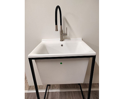 Santeh-Crystal.ru: Хозяйственная раковина Kerasan Aquadom 60 29201 Белая с 1 отверстием под смеситель Приобрести Хозяйственная раковина Kerasan Aquadom 60 29201 Белая с 1 отверстием под смеситель в магазине сантехники Santeh-Crystal.ru