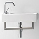 Купить Раковина Kerasan Cento 45 353701Lx1 Белая в магазине сантехники Santeh-Crystal.ru