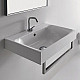 Купить Раковина Kerasan Cento 70 353201x1 Белая в магазине сантехники Santeh-Crystal.ru