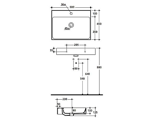 Santeh-Crystal.ru: Раковина Kerasan Cento 60 353101x1 Белая Заказать Раковина Kerasan Cento 60 353101x1 Белая в магазине сантехники Santeh-Crystal.ru