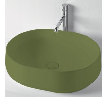 Раковина-чаша Kerasan F10 56 460511 Зеленая матовая