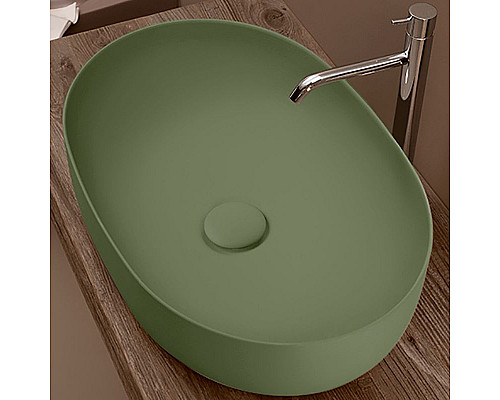 Заказать Раковина-чаша Kerasan Nolita 60 534311 Verde в магазине сантехники Santeh-Crystal.ru