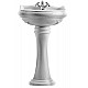Купить Раковина Kerasan Retro 55 104501x1 Белая в магазине сантехники Santeh-Crystal.ru