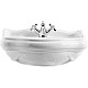 Купить Раковина Kerasan Retro 55 104501x1 Белая в магазине сантехники Santeh-Crystal.ru