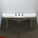Купить Раковина Kerasan Retro 100 105001x3 Белая в магазине сантехники Santeh-Crystal.ru