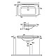 Заказать Раковина Kerasan Waldorf 120 4144K1bi/crx1 Белая в магазине сантехники Santeh-Crystal.ru