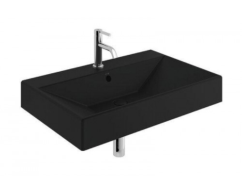Раковина подвесная Kludi Resa 80 59WW8139 цвет Черный матовый