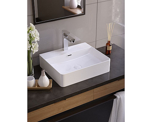 Santeh-Crystal.ru: Раковина Koller Pool Kvadro 50 KR-0500M-WB Белая Заказать Раковина Koller Pool Kvadro 50 KR-0500M-WB Белая в магазине сантехники Santeh-Crystal.ru