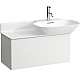 Заказать Раковина Laufen Ino 90 R 8.1330.1.000.104.1 Белая в магазине сантехники Santeh-Crystal.ru