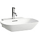 Купить Раковина Laufen Ino 56 8.1030.2.000.104.1 Белая в магазине сантехники Santeh-Crystal.ru