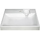 Заказать Раковина Marmo Bagno Дельта 60 MB-DL60-60 на стиральную машину Белая в магазине сантехники Santeh-Crystal.ru