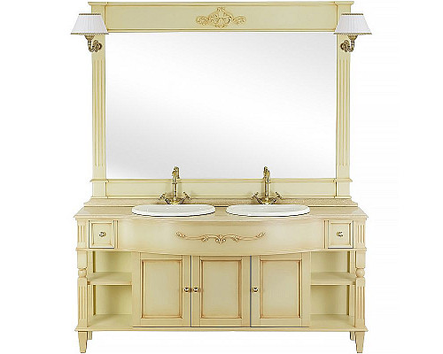 Santeh-Crystal.ru: Столешница под раковину Migliore Kantri 172 28620 Travertino Купить Столешница под раковину Migliore Kantri 172 28620 Travertino в магазине сантехники Santeh-Crystal.ru