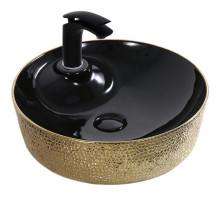Раковина-чаша Mira 45 MR-4545BG Черная Золото