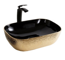 Раковина-чаша Mira 46 MR-4632BG Черная Золото