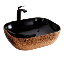 Раковина-чаша Mira 51 MR-5141BG Черная Золото