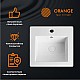 Купить Раковина Orange 41 B03-410W Белая в магазине сантехники Santeh-Crystal.ru