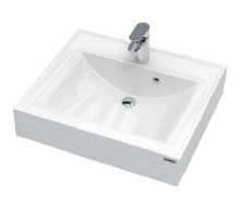 Раковина Paulmark Amberg 60 PM750431 на стиральную машину Белая