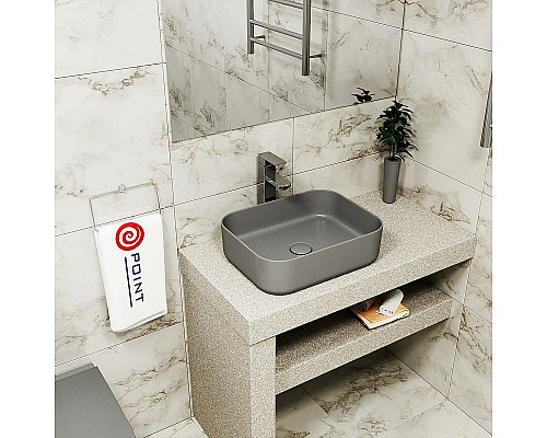 Santeh-Crystal.ru: Раковина-чаша Point Меркурий 50 PN43832GM Графит Заказать Раковина-чаша Point Меркурий 50 PN43832GM Графит в магазине сантехники Santeh-Crystal.ru