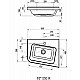 Приобрести Раковина Ravak 10° 55 R XJIP1155000 угловая Белая в магазине сантехники Santeh-Crystal.ru