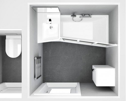 Приобрести Раковина Ravak Be Happy II 50 L XJAL1100001 Белая в магазине сантехники Santeh-Crystal.ru