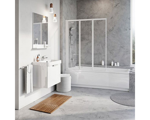 Купить Раковина Ravak Be Happy II 55 XJA01155000 Белая в магазине сантехники Santeh-Crystal.ru