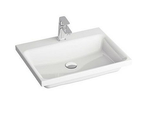 Купить Раковина Ravak Comfort 60 XJX01260001 Белая в магазине сантехники Santeh-Crystal.ru