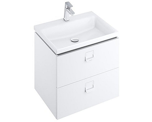 Купить Раковина Ravak Comfort 60 XJX01260001 Белая в магазине сантехники Santeh-Crystal.ru