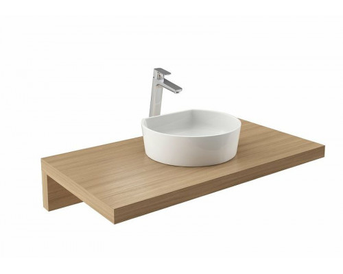 Купить Раковина-чаша Ravak Moon 1С 40 XJN01300001 Белая в магазине сантехники Santeh-Crystal.ru