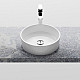 Купить Раковина-чаша Ravak Moon 1 40 XJN01300000 Белая в магазине сантехники Santeh-Crystal.ru