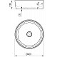 Купить Раковина-чаша Ravak Moon 1 40 XJN01300000 Белая в магазине сантехники Santeh-Crystal.ru