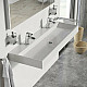 Купить Раковина Ravak Natural 120 XJO01212000 Белая в магазине сантехники Santeh-Crystal.ru