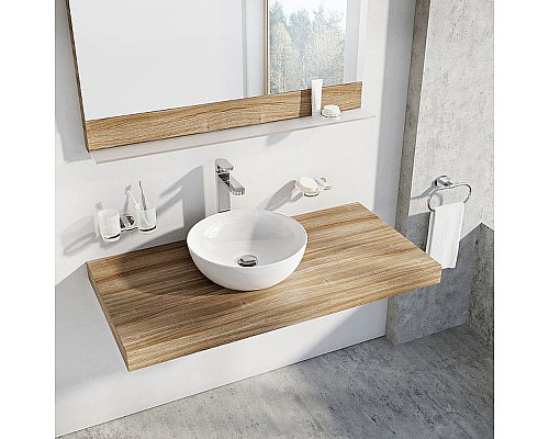 Купить Раковина-чаша Ravak Uni Slim 40 XJX01140003 Белая в магазине сантехники Santeh-Crystal.ru