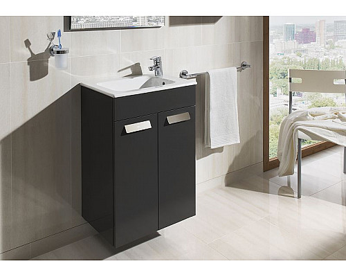 Купить Раковина Roca Debba Unik 50 32799J00Y Белая в магазине сантехники Santeh-Crystal.ru