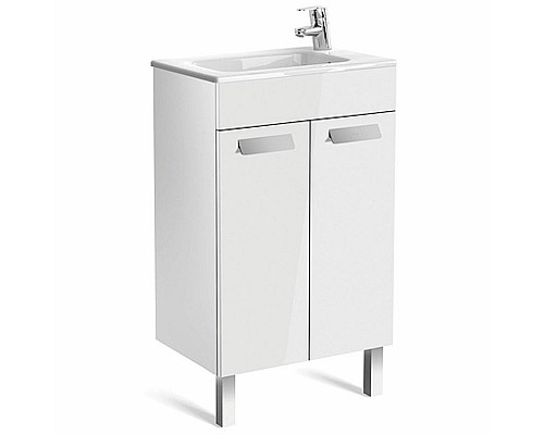 Купить Раковина Roca Debba Unik 50 32799J00Y Белая в магазине сантехники Santeh-Crystal.ru