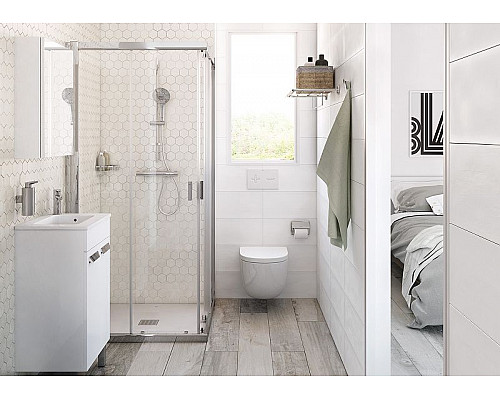 Купить Раковина Roca Debba Unik 50 32799J00Y Белая в магазине сантехники Santeh-Crystal.ru