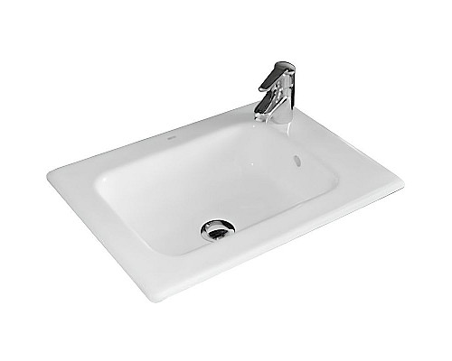 Купить Раковина Roca Debba Unik 50 32799J00Y Белая в магазине сантехники Santeh-Crystal.ru