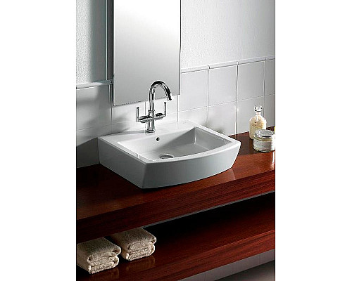Купить Раковина Roca Hall 55 327881000 Белая в магазине сантехники Santeh-Crystal.ru