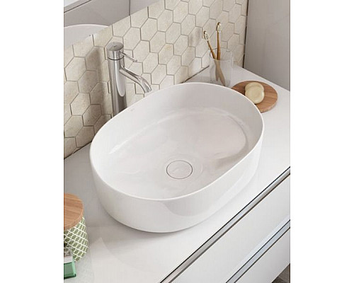 Купить Раковина-чаша Roca Inspira 50 327520000 Белая в магазине сантехники Santeh-Crystal.ru