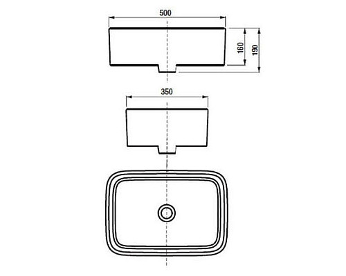 Приобрести Раковина-чаша Roca Mila 50 32700B000 Белая в магазине сантехники Santeh-Crystal.ru