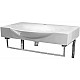Купить Раковина Sanita Luxe Infinity 76 INF76SLWB01KR Белая в магазине сантехники Santeh-Crystal.ru