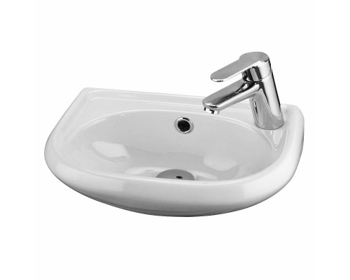 Приобрести Раковина Santek Бриз 40 R 1WH110445 Белая в магазине сантехники Santeh-Crystal.ru