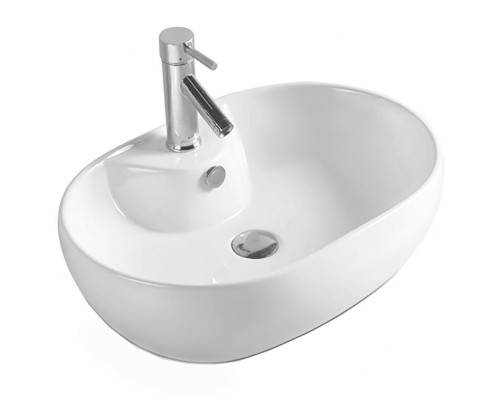 Купить Раковина SantiLine 59 SL-1023 Белая в магазине сантехники Santeh-Crystal.ru