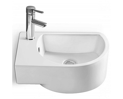 Купить Раковина SantiLine 41 SL-2015R Белая в магазине сантехники Santeh-Crystal.ru