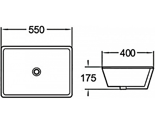 Приобрести Раковина SantiLine 55 SL-3004 Белая в магазине сантехники Santeh-Crystal.ru