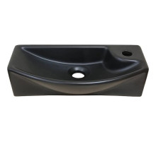 Раковина SantiLine SL-2013LMB 46 Черная матовая